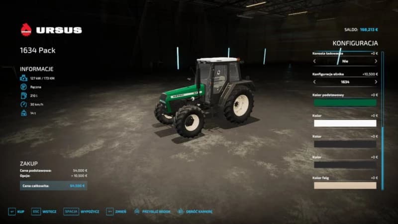 URSUS 1634 TURBO 2