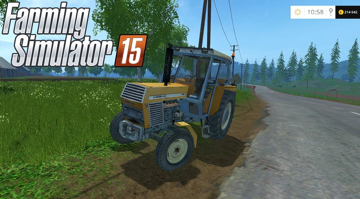 URSUS 902 2WD YELLOW FL