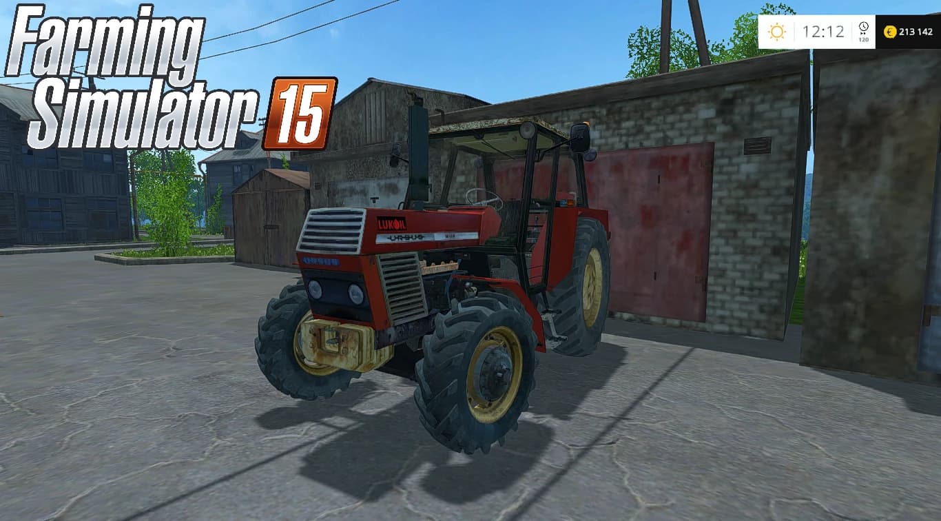 URSUS 904 4WD CZERWONY TUR
