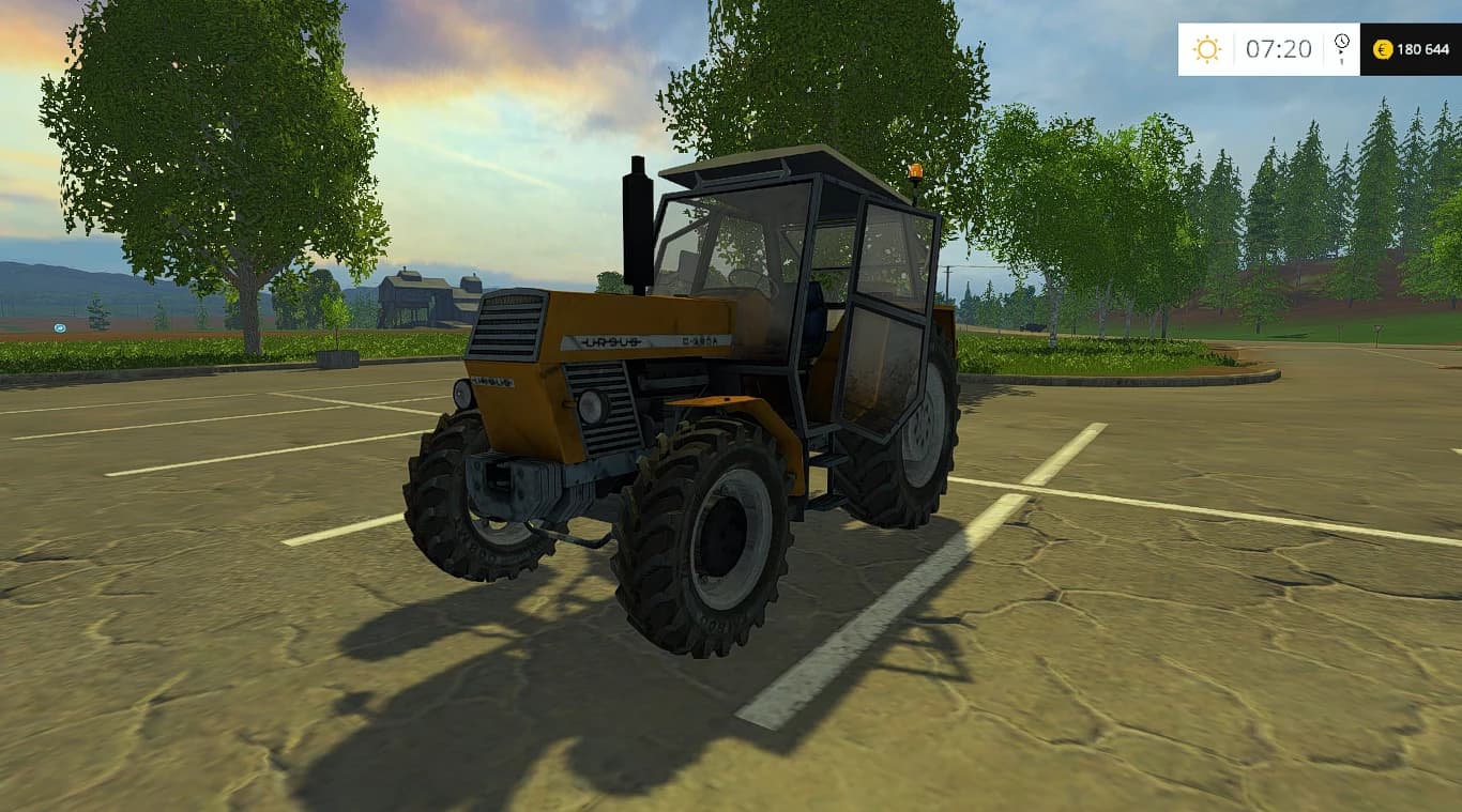 URSUS C 385A 4WD OLD YELLOW