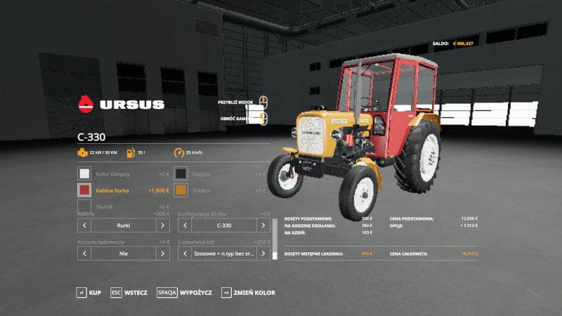 URSUS C330/M W.I.P 3