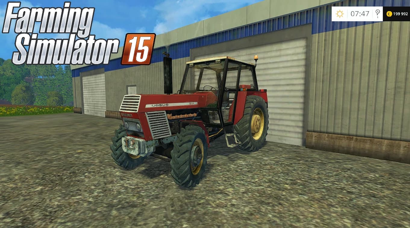 URSUS 1214 4WD RED FL