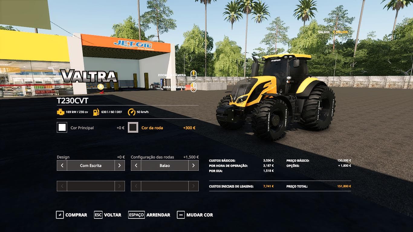 VALTRA CVT T-230