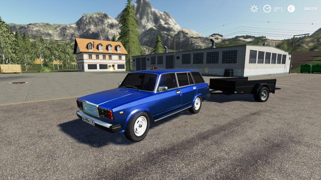 VAZ 2104 AND TRAILER 5