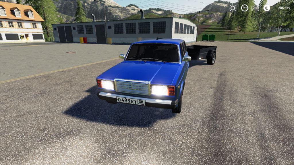 VAZ 2104 AND TRAILER