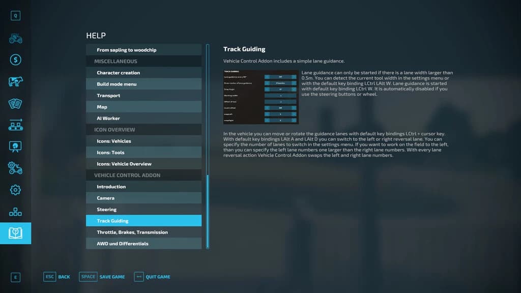 VEHICLE CONTROL ADDON 3