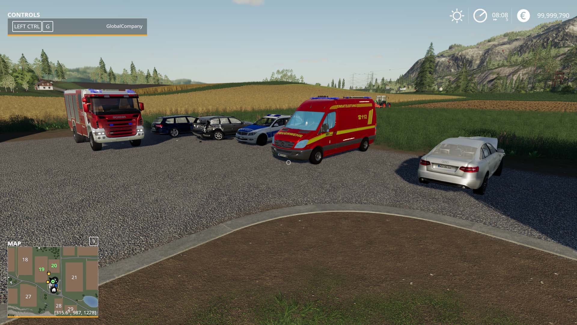 VERKEHRSUNFALL PACK FS19 4
