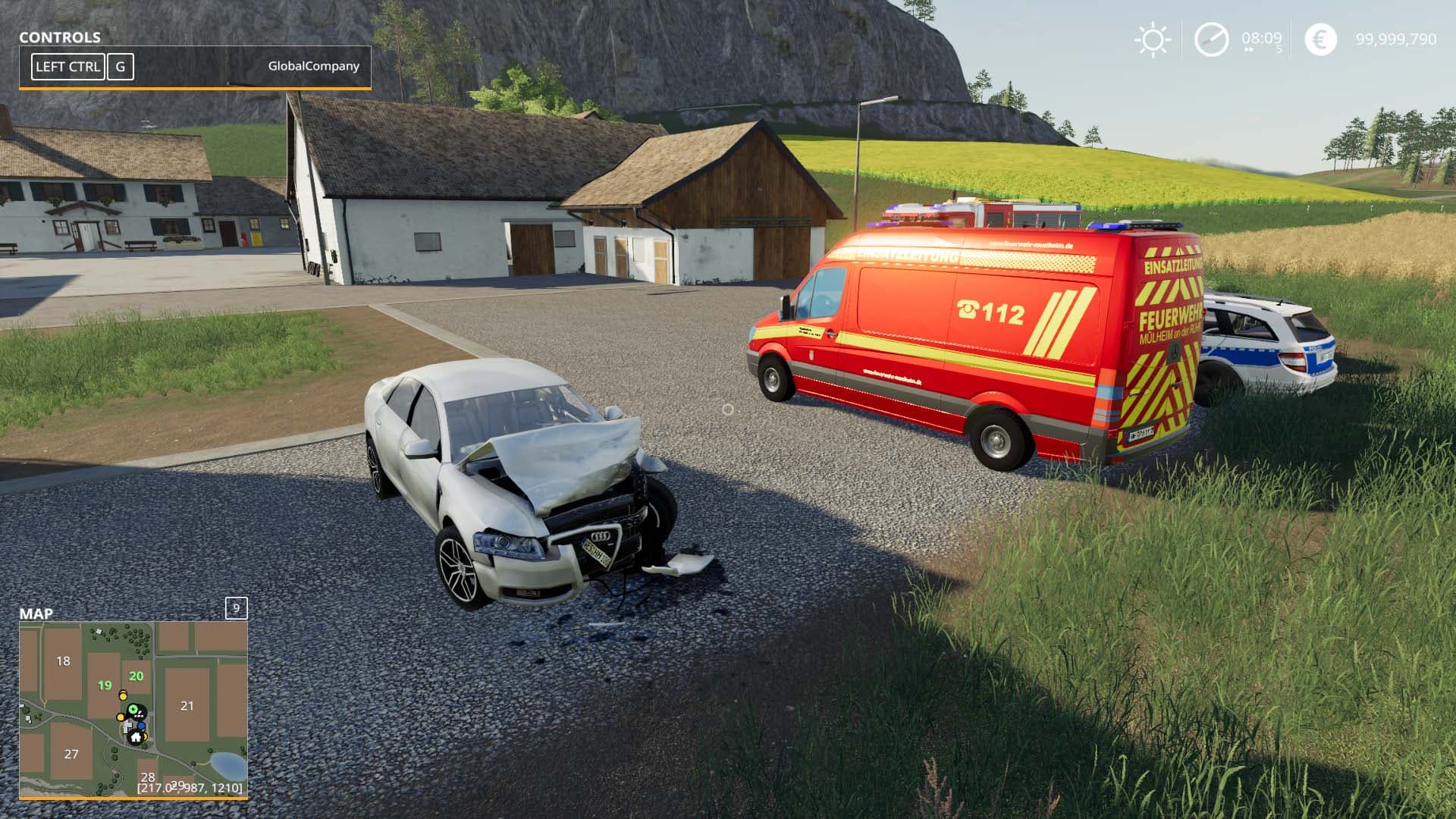 VERKEHRSUNFALL PACK FS19 3