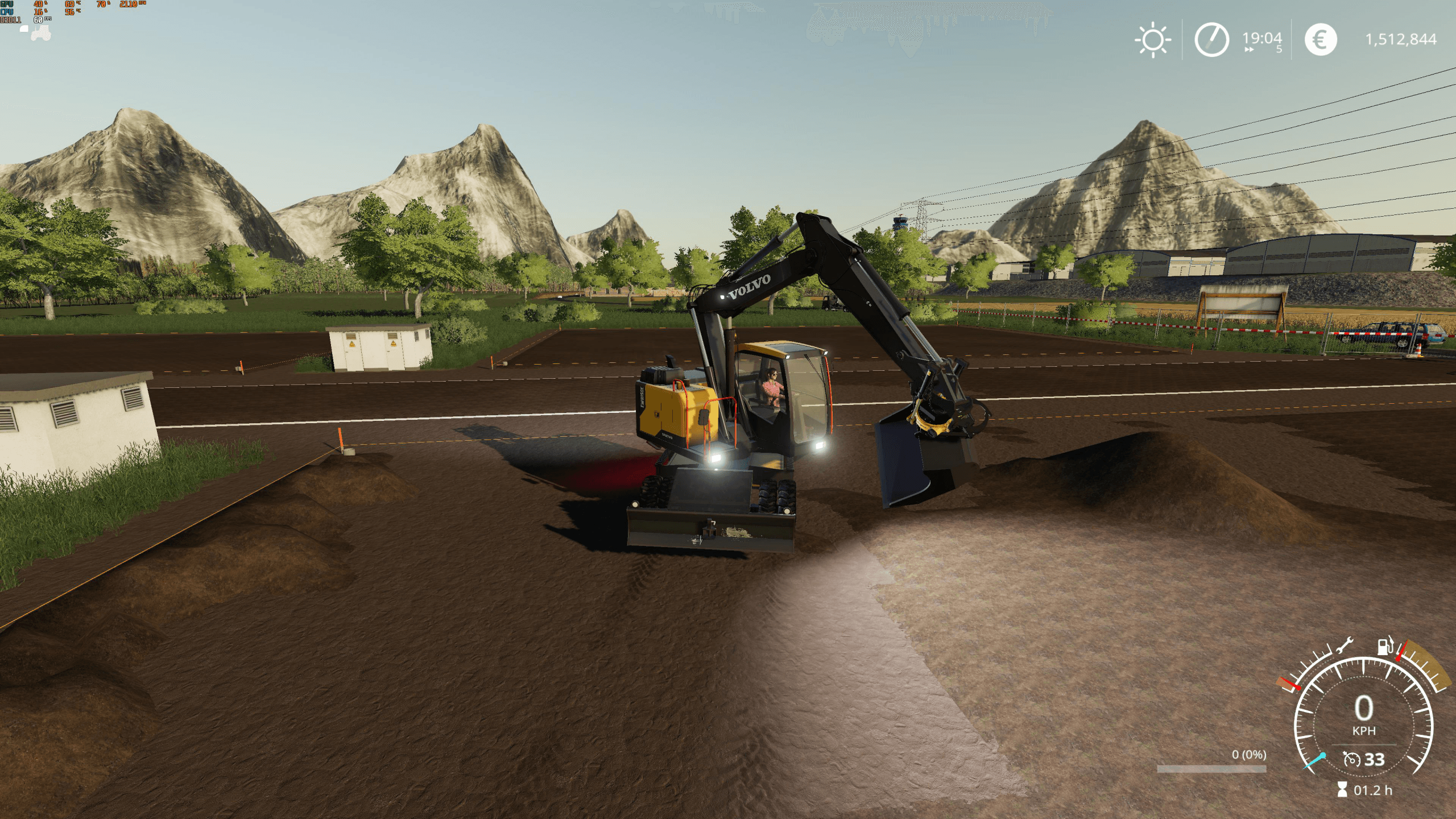 VOLVO 150 EWR - 150E (CONTROLS FIX) 4