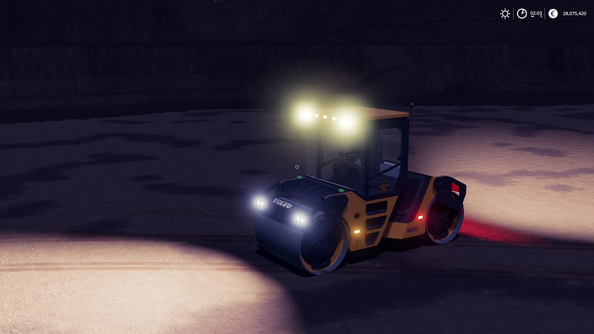 VOLVO DD-105 ROAD COMPACTOR