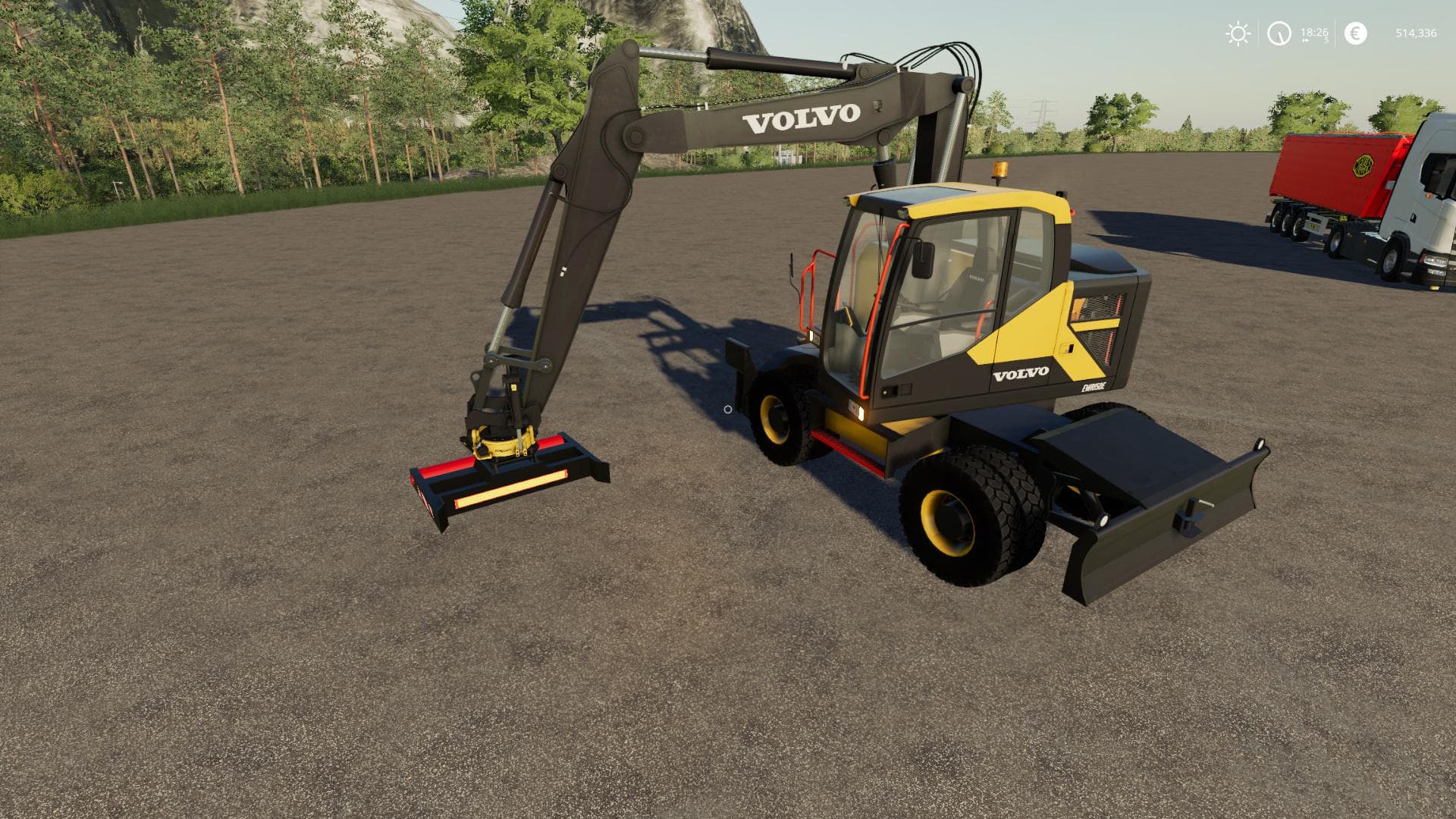 VOLVO EWR-150E IMPLEMENT FIX 2