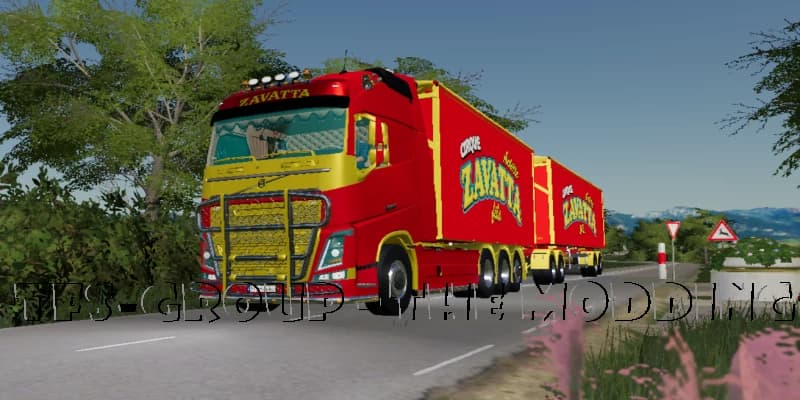 VOLVO FH16 R CIRQUE ZAVATTA