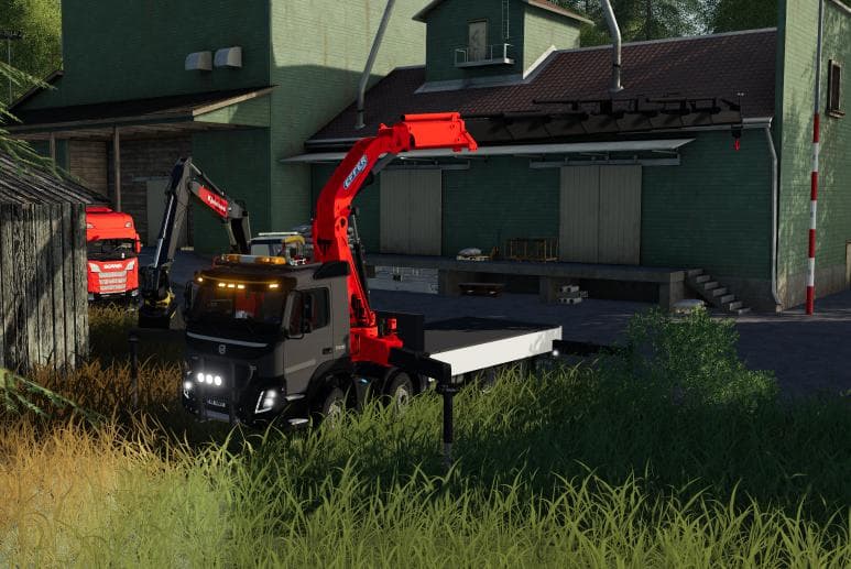 VOLVO FMX 2013 CRANE