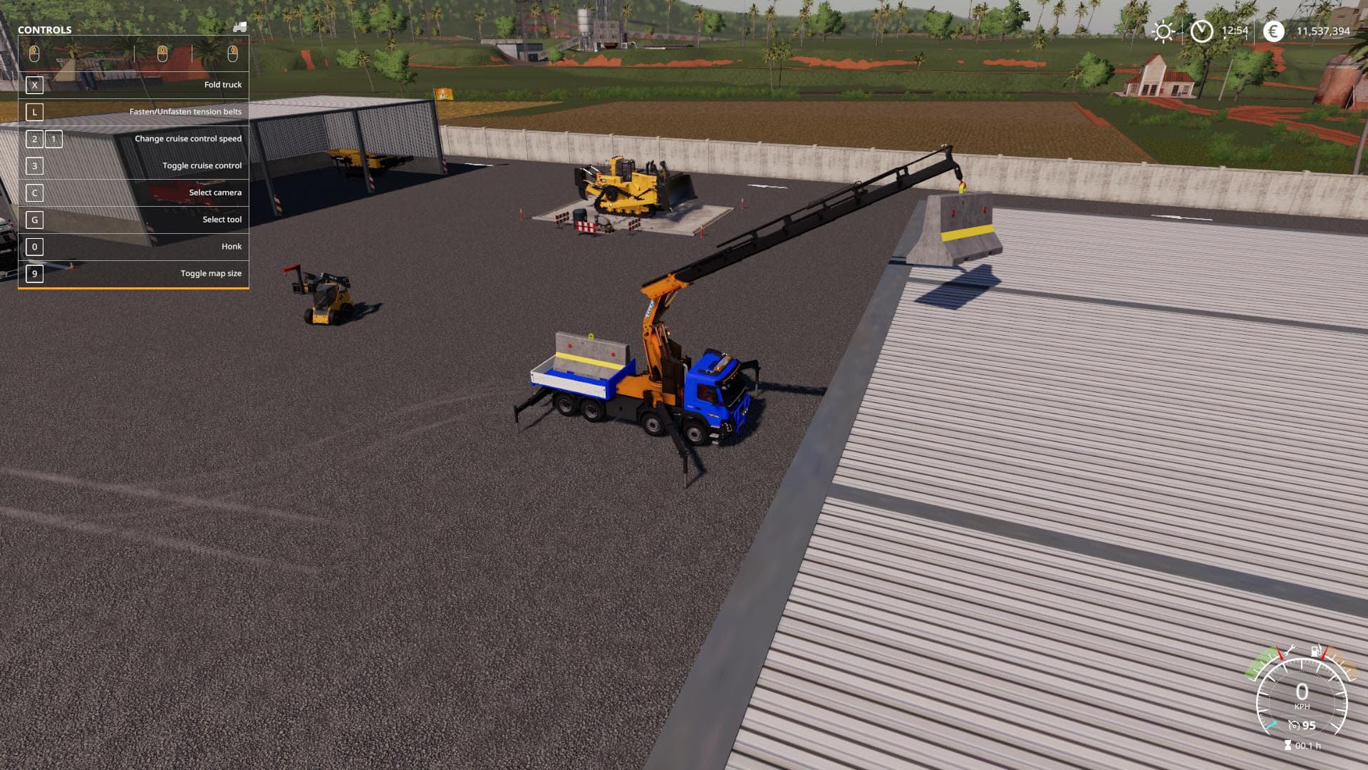 VOLVO FMX 8X4 CRANE TRUCK 2