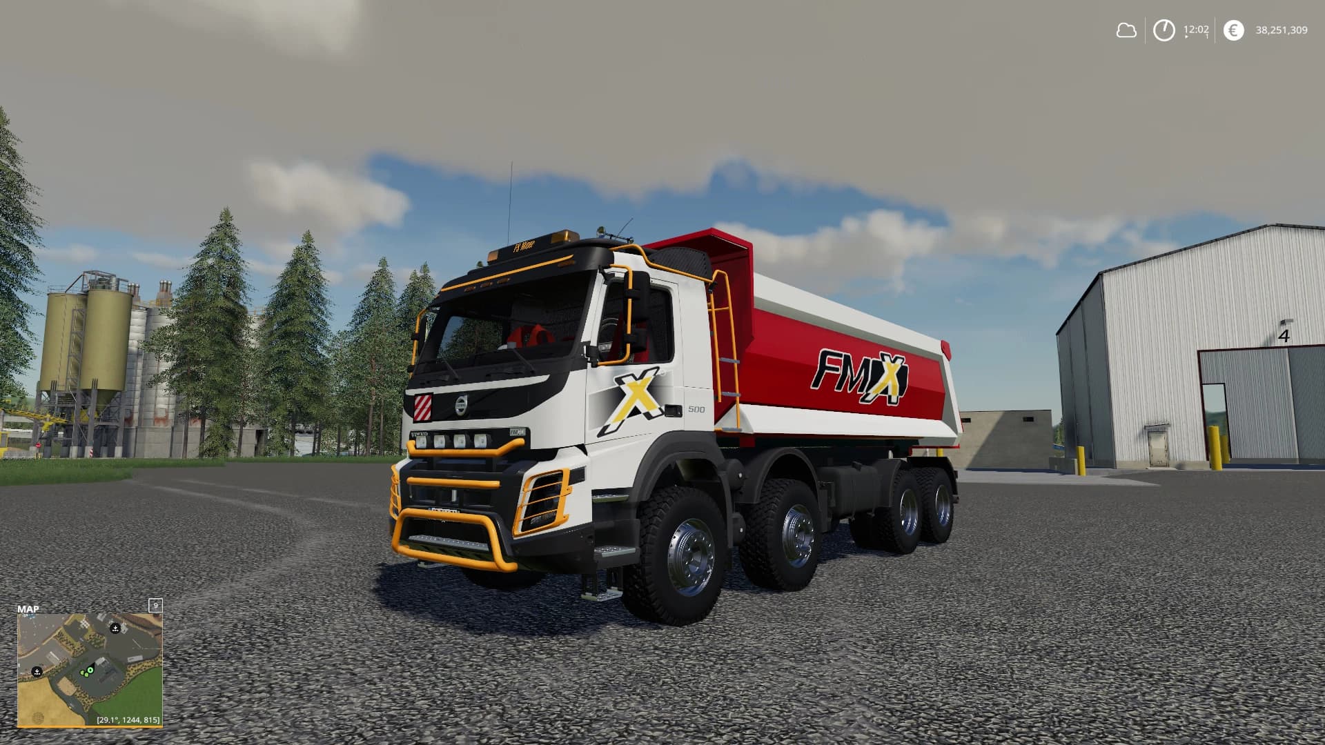 VOLVO FMX 8X4 HARDOX TIPPER FS MINER'S EDIT 3