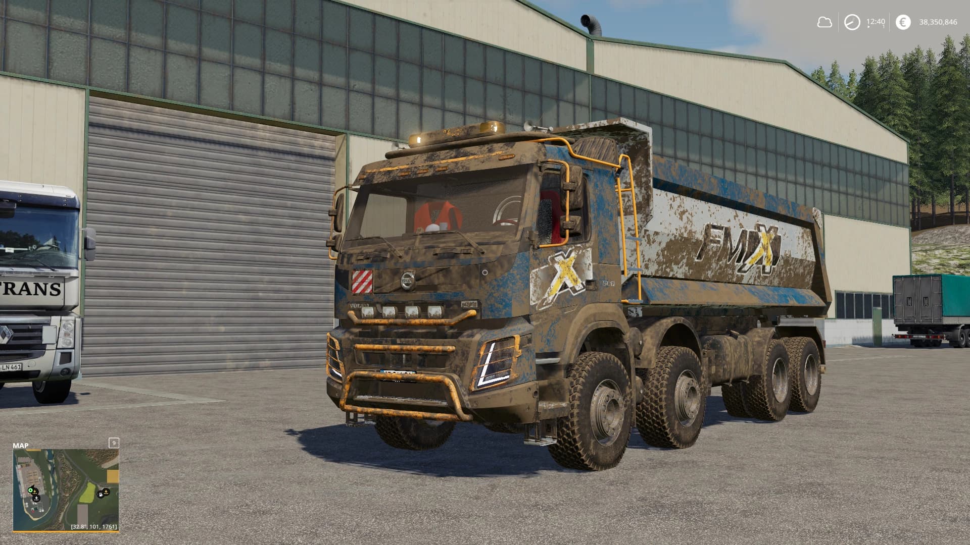 VOLVO FMX 8X4 HARDOX TIPPER FS MINER'S EDIT 2
