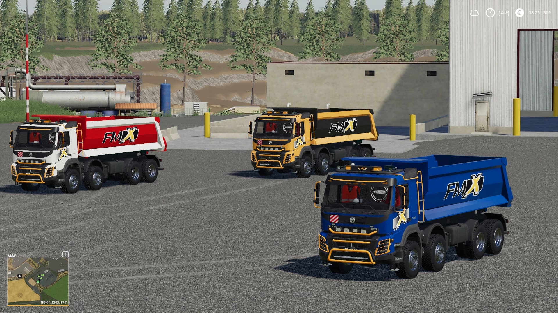 VOLVO FMX 8X4 HARDOX TIPPER FS MINER'S EDIT