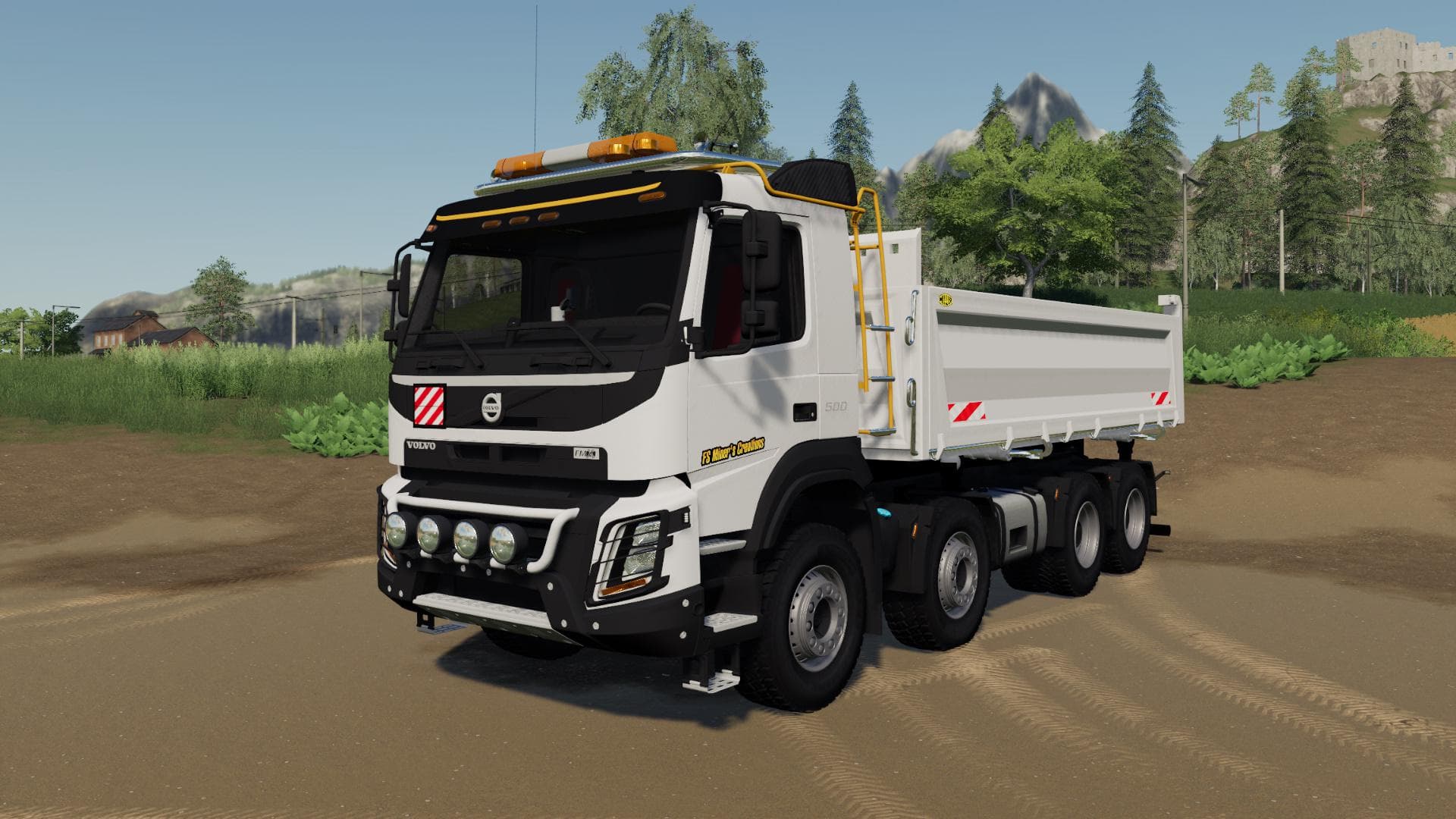VOLVO FMX 8X4 FS MINER'S WHITE EDIITON 3