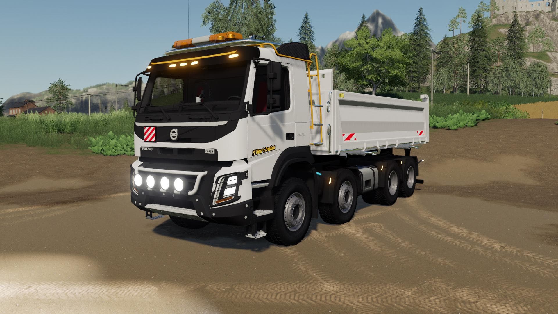 VOLVO FMX 8X4 FS MINER'S WHITE EDIITON 2