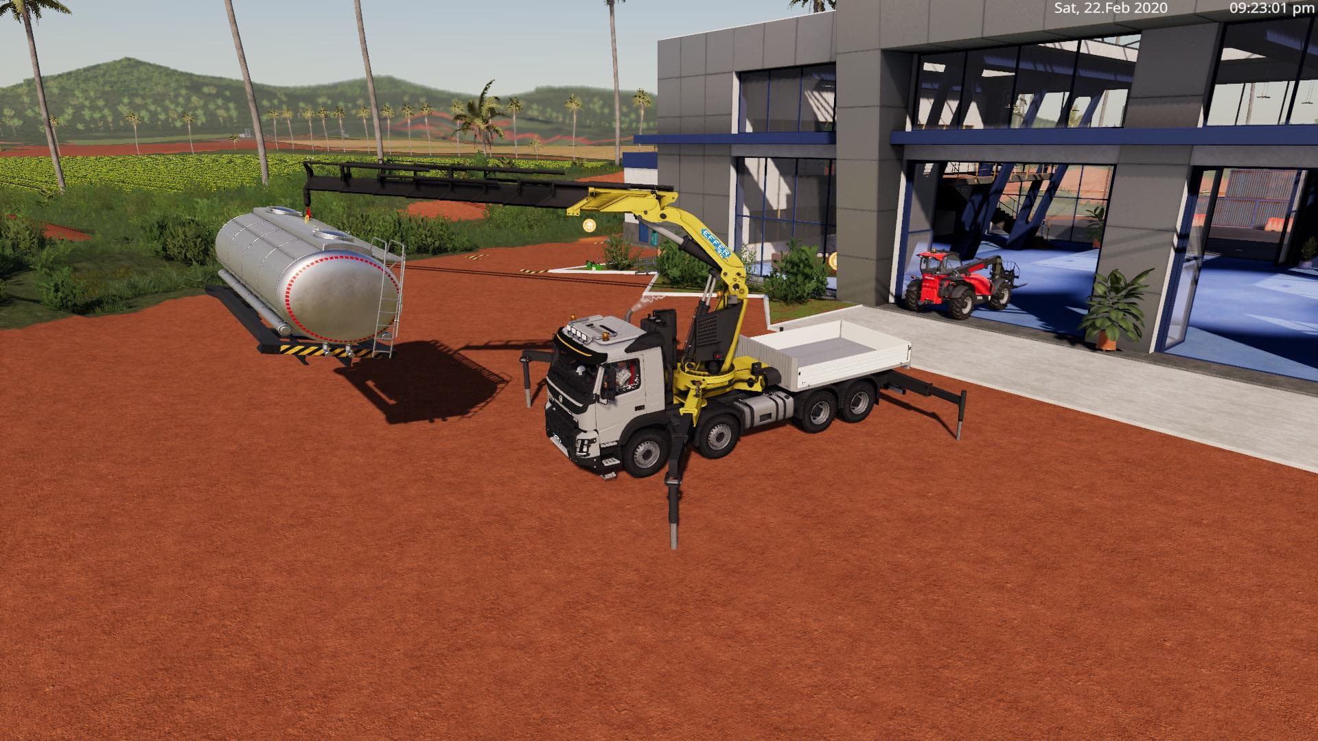 VOLVO FMX CRANE