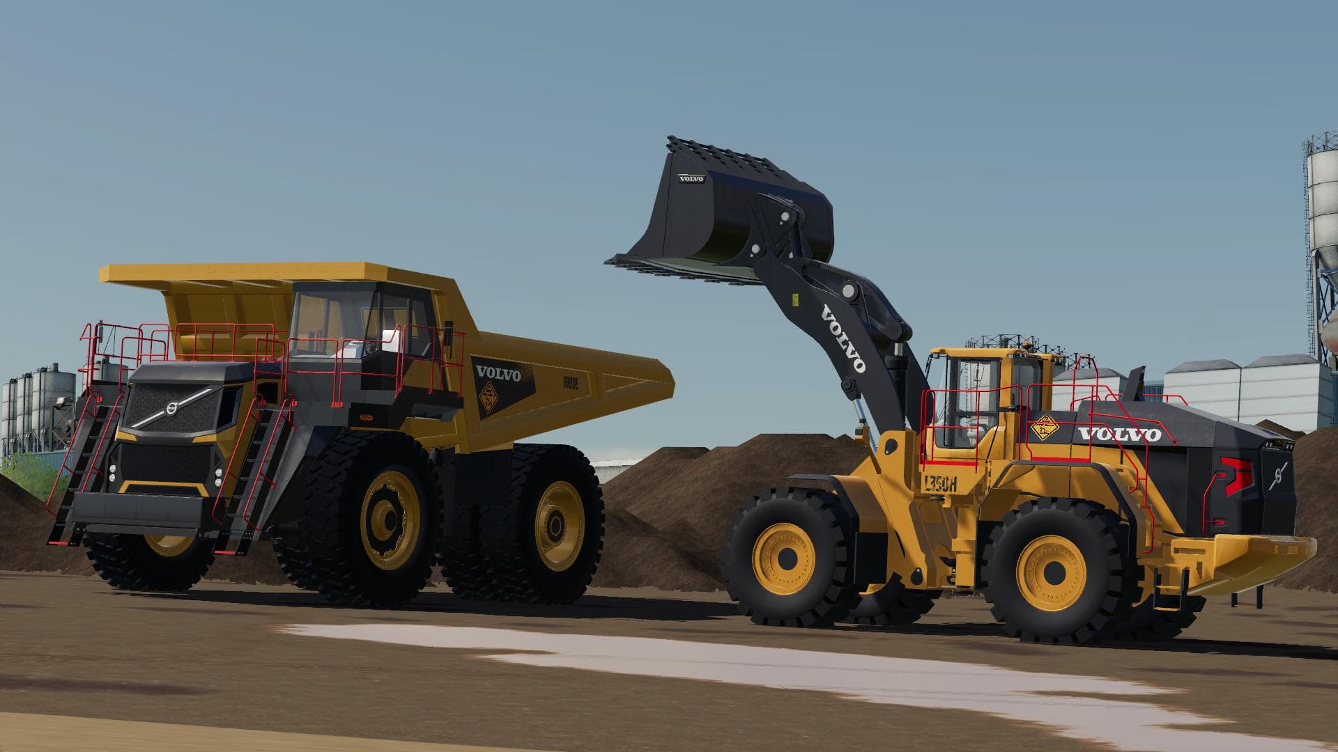 VOLVO L-350H MINING LOADER + NEW TOOLS 5