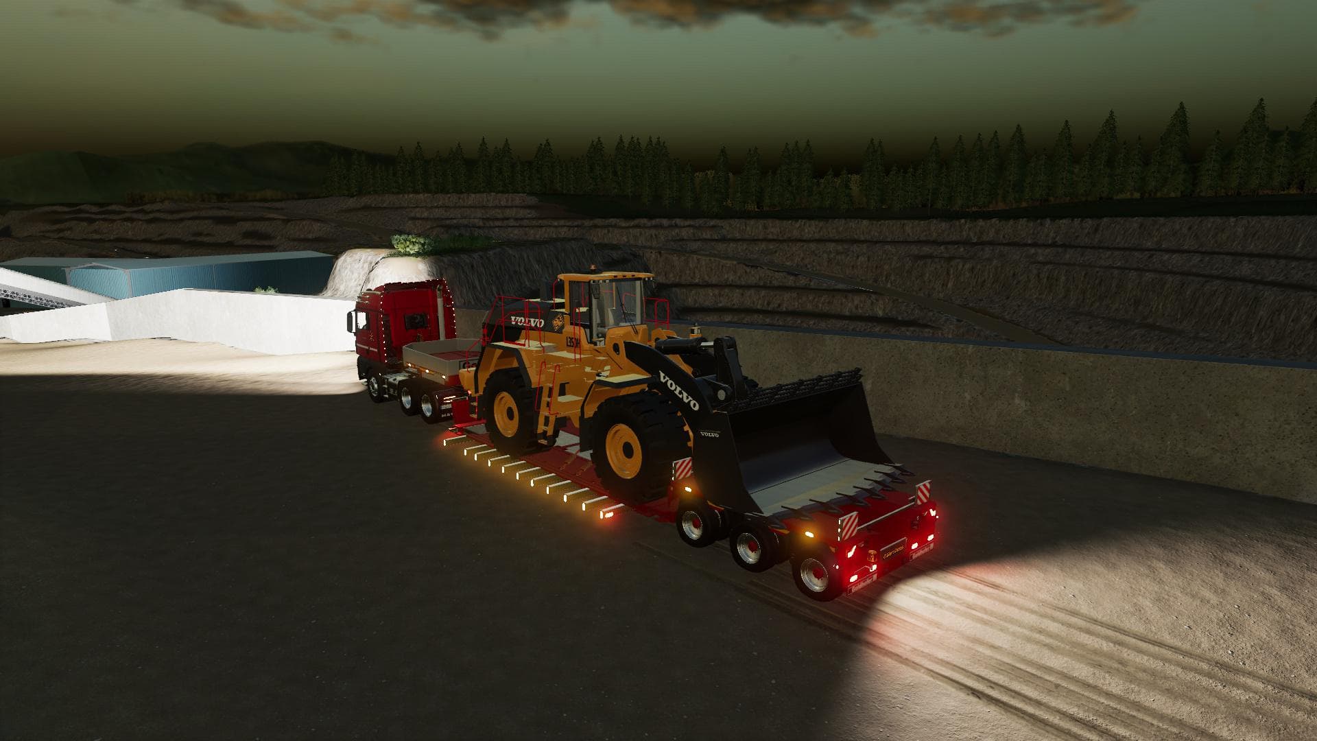 VOLVO L-350H MINING LOADER + NEW TOOLS 4