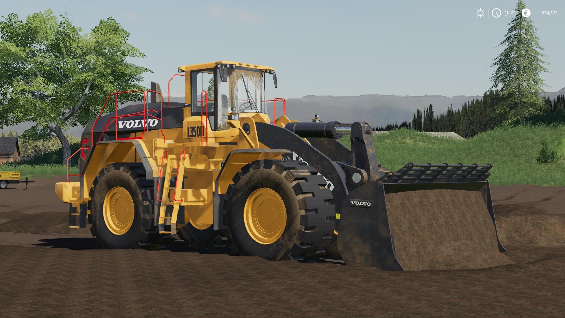 VOLVO L-350H MINING LOADER + NEW TOOLS 2