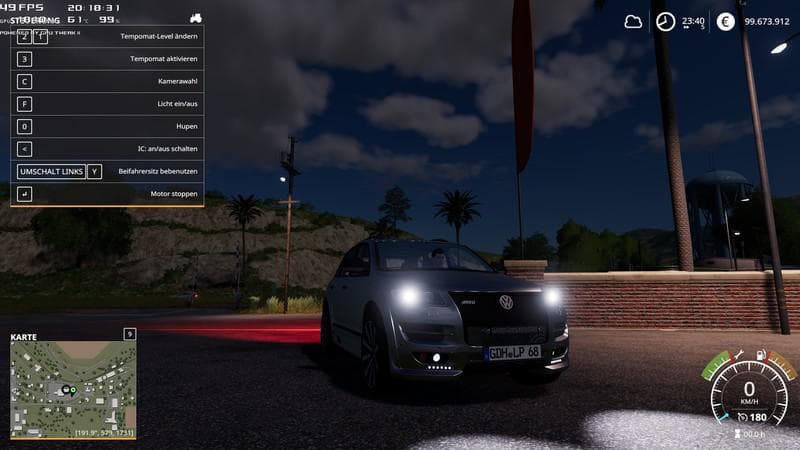 VW TOUAREG WITH SIMPLE IC 2