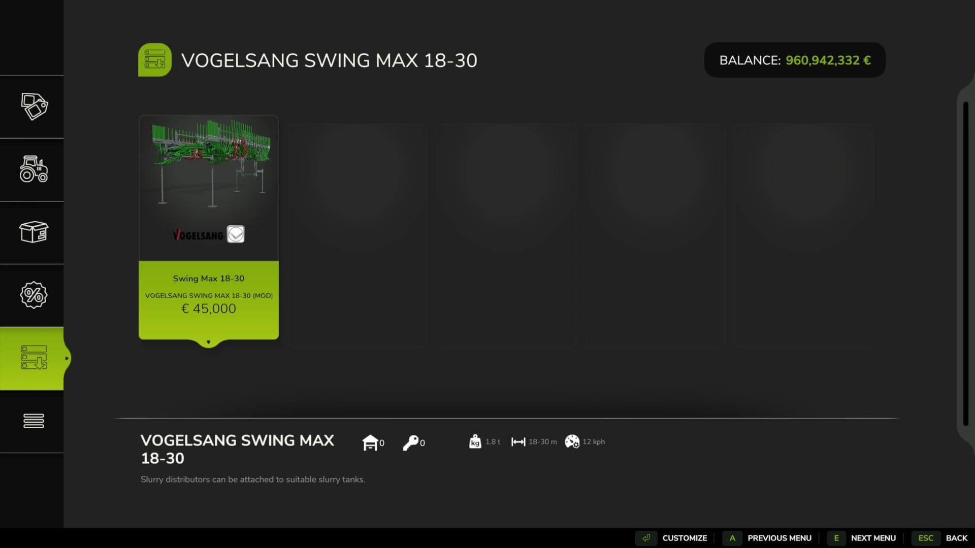 Vogelsang Swing Max 18-30 3