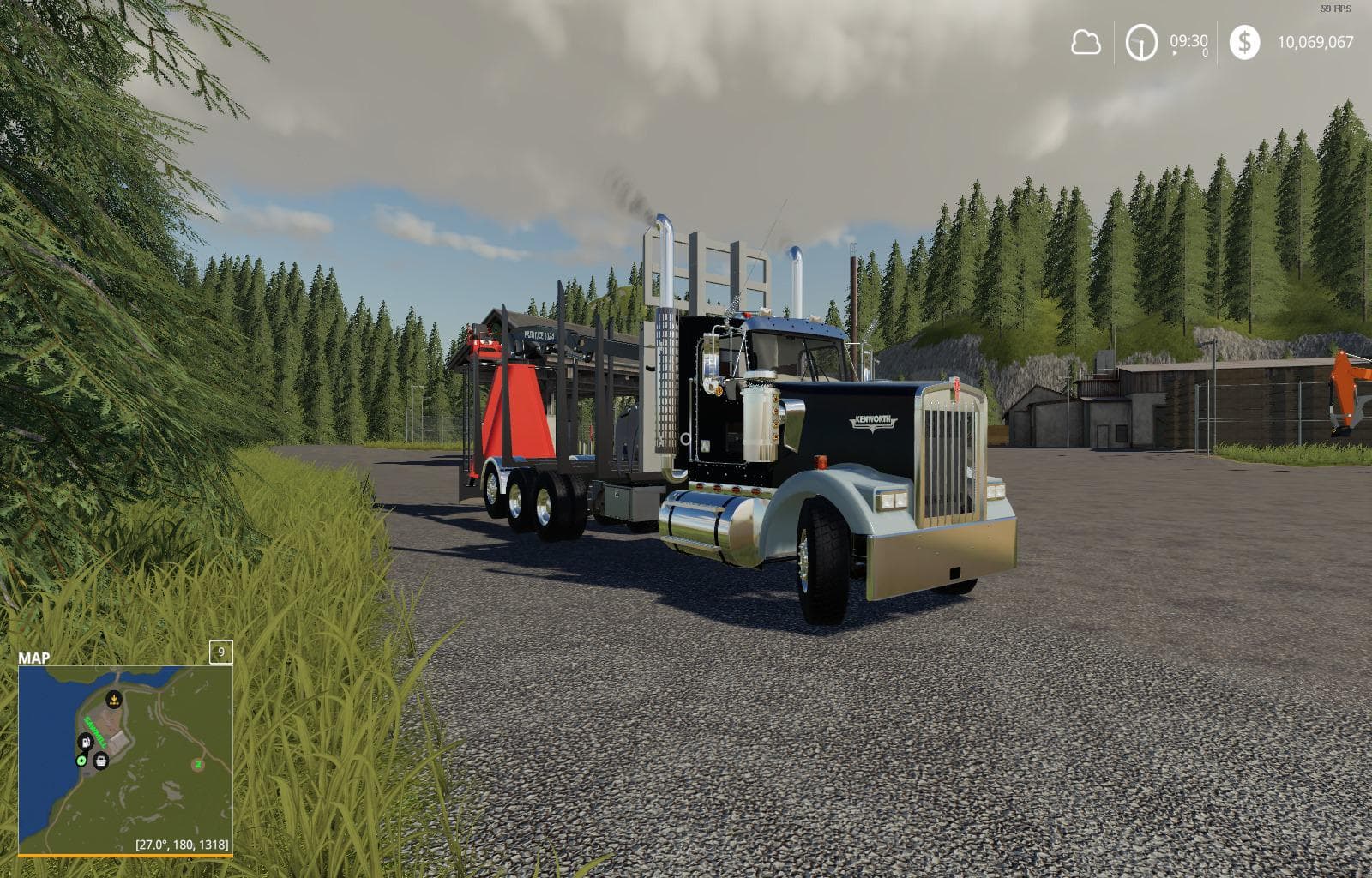 W900 REAR MOUNTED LOADER 2