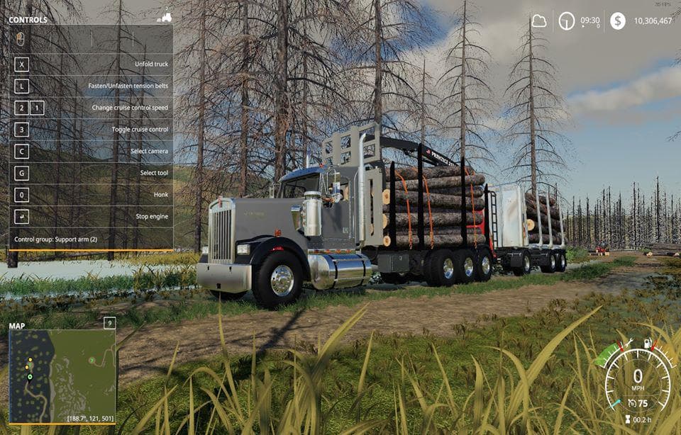 W900 REAR MOUNTED LOADER
