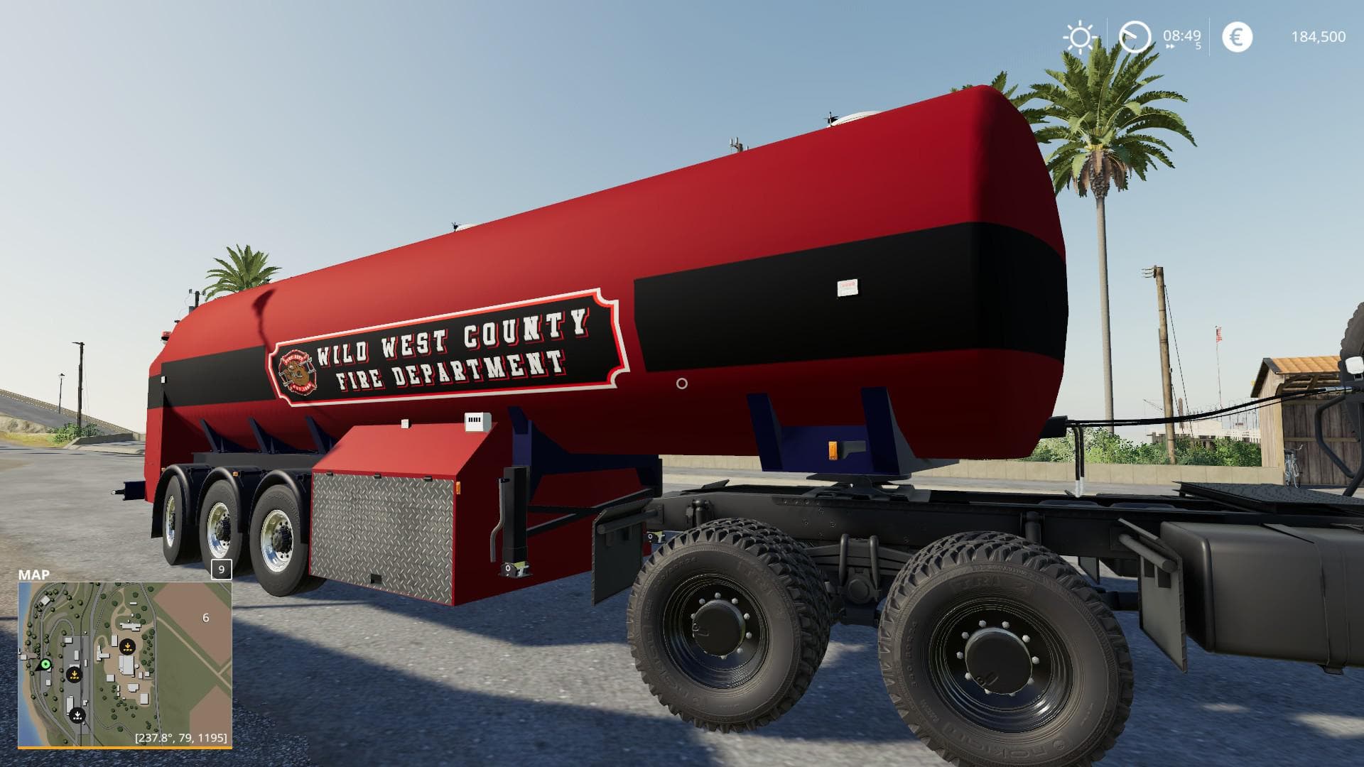 WATER TANKER TENDER 4