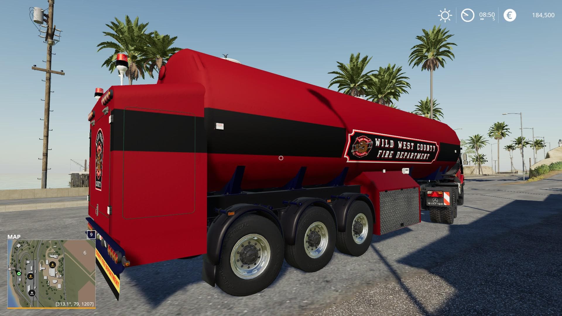 WATER TANKER TENDER 3