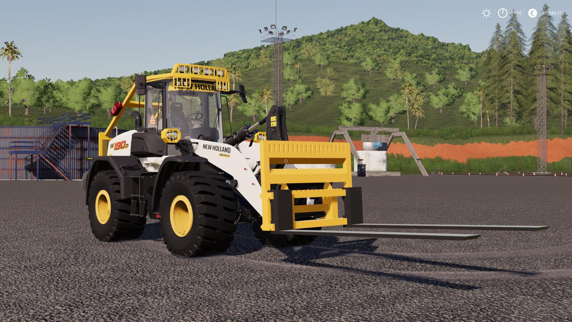 WHEEL LOADER LONG FORKS 5