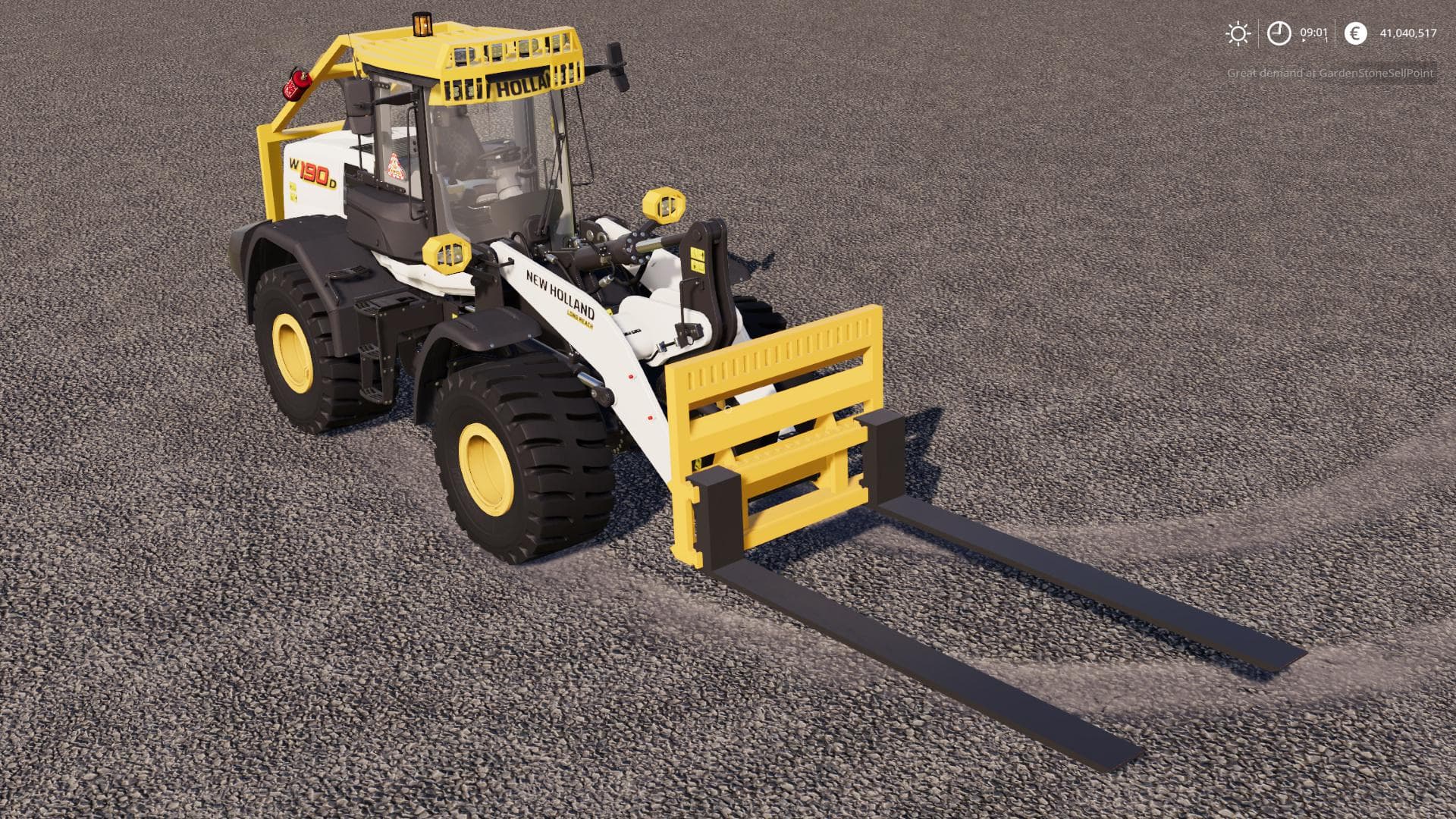 WHEEL LOADER LONG FORKS 4