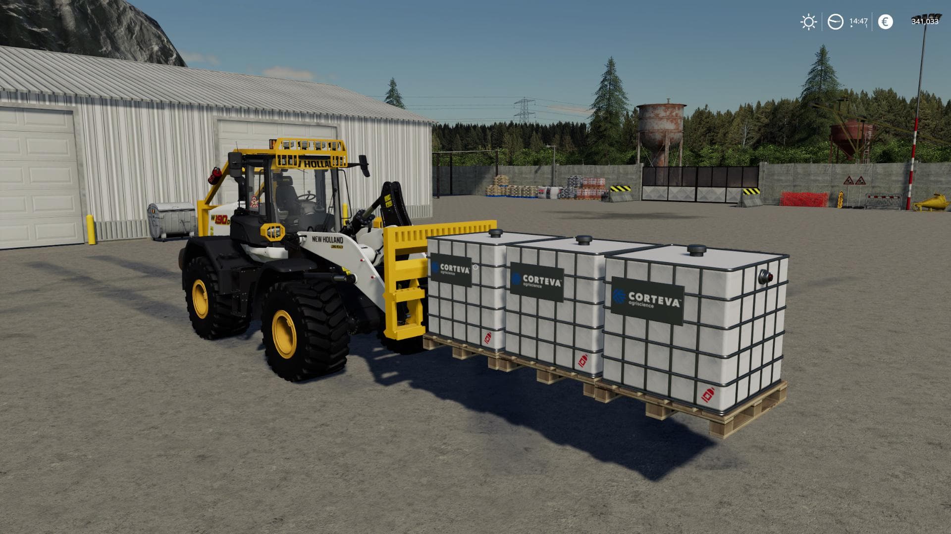 WHEEL LOADER LONG FORKS