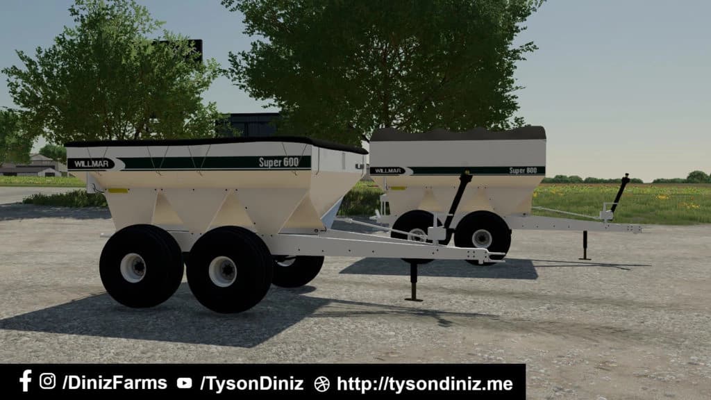 WILLMAR S600/S800 FERTILIZER SPREADERS 3