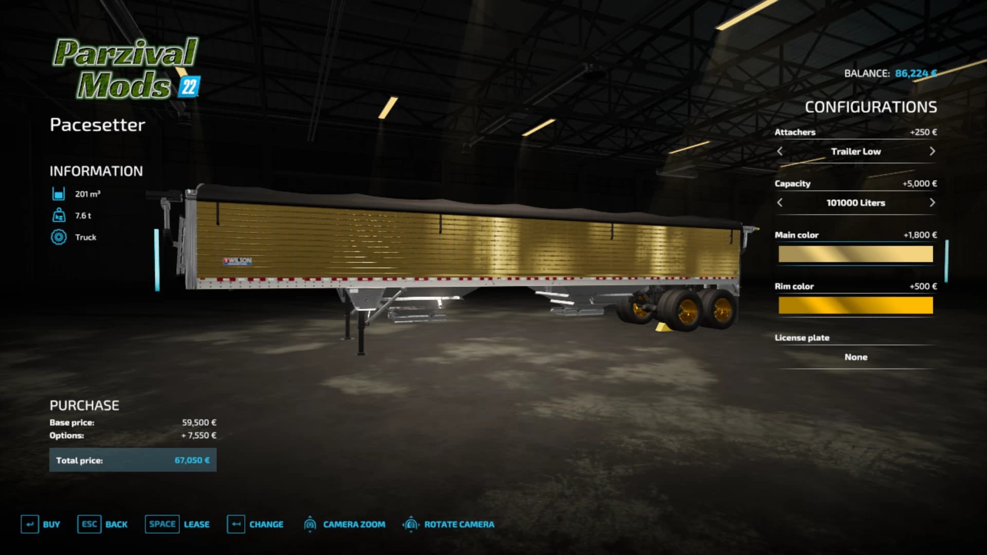 WILSON PACESETTER BULK HITCH 3