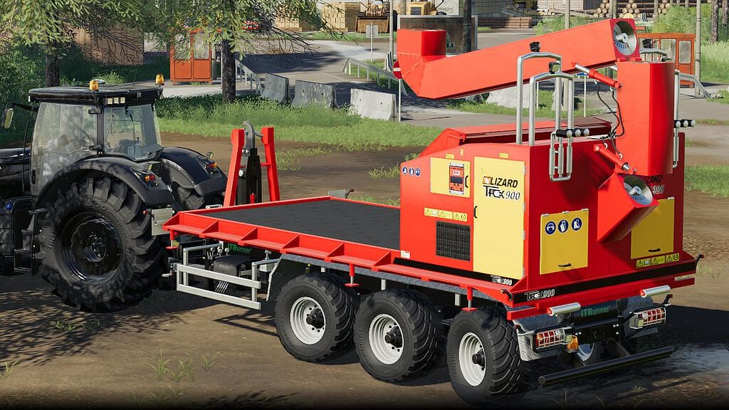 WOOD CHIPPER LIZARD TREX900 4