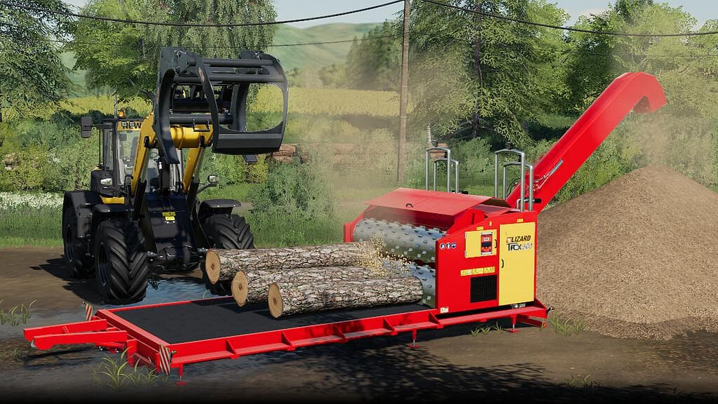 WOOD CHIPPER LIZARD TREX900 3