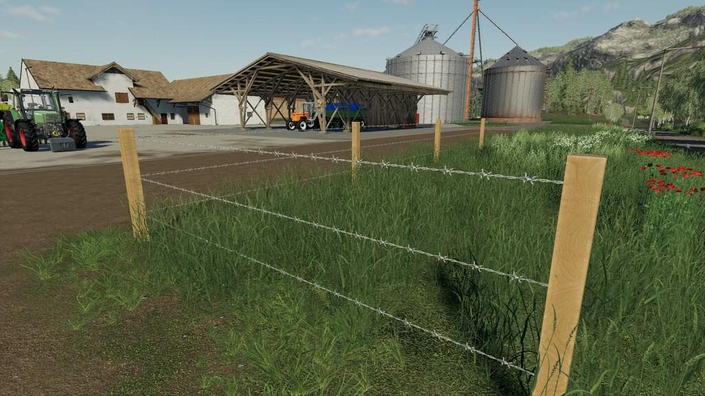 WOOD FENCED PACK 5