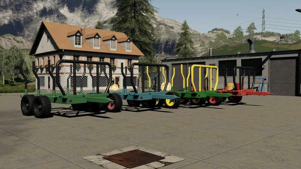 WOOD TRAILER PACK 4
