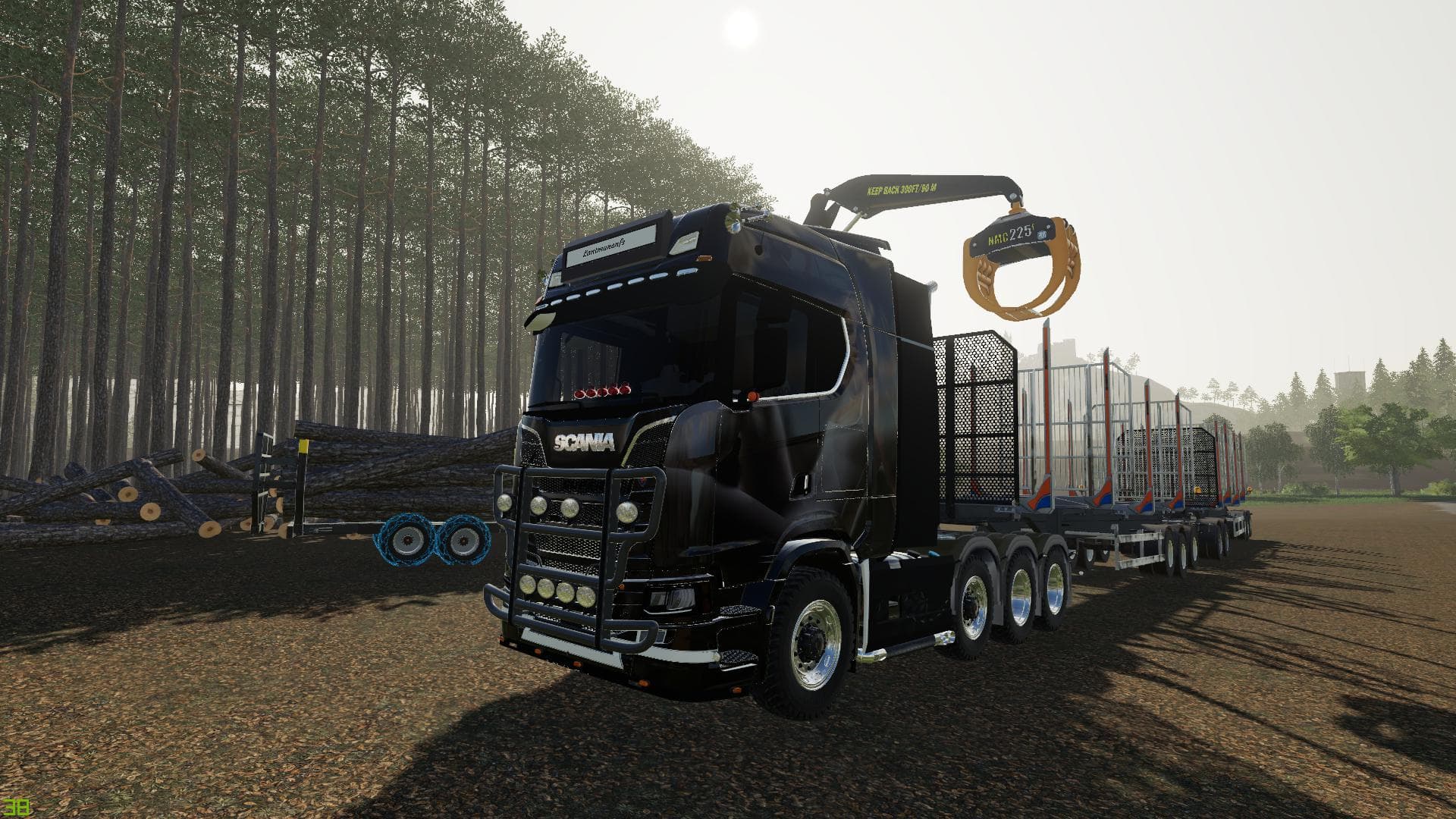 WOOD TRAILER ROADTRAIN 3
