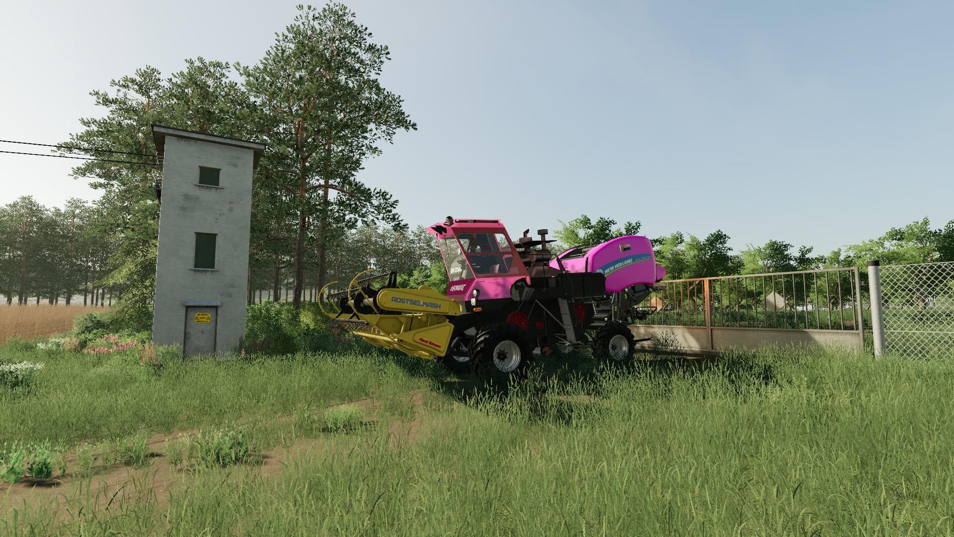 WOODCHIPS BALER
