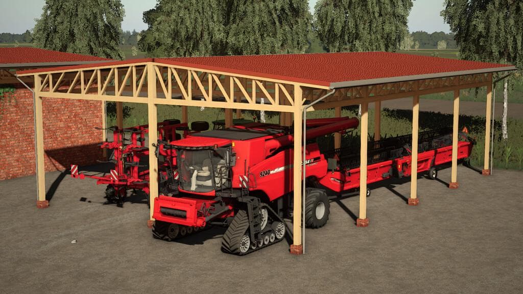 WOODEN AND BRICK SHED PACK 4