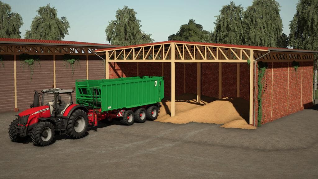 WOODEN AND BRICK SHED PACK 2