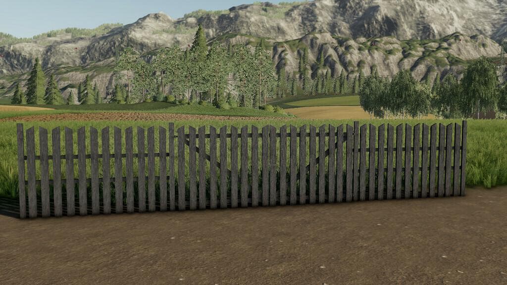WOODEN FENCE PACK 3
