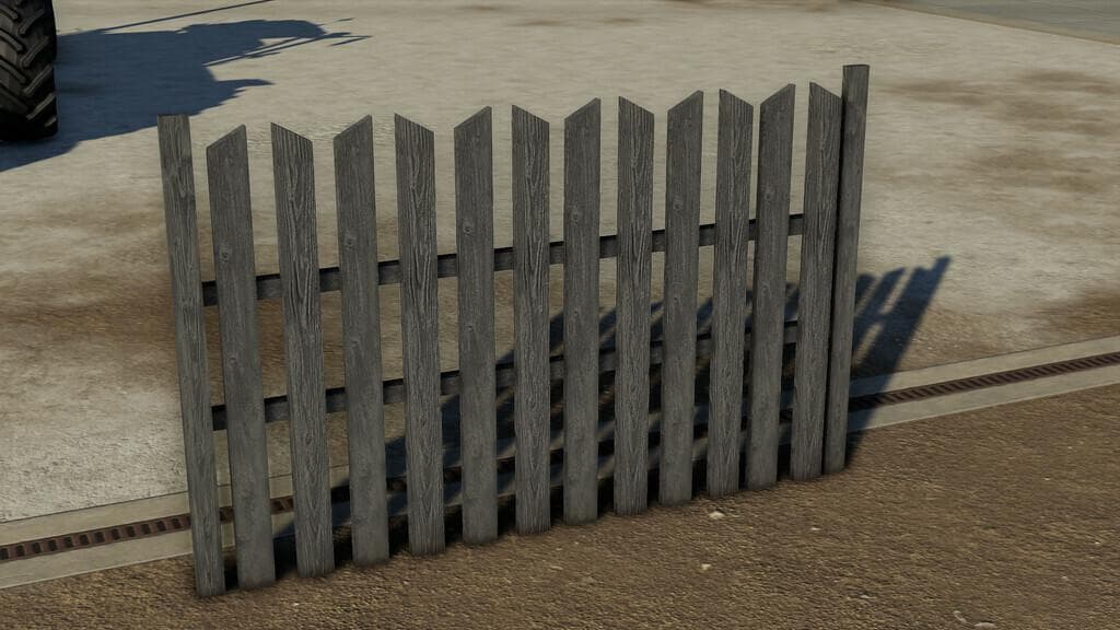 WOODEN FENCE PACK 2