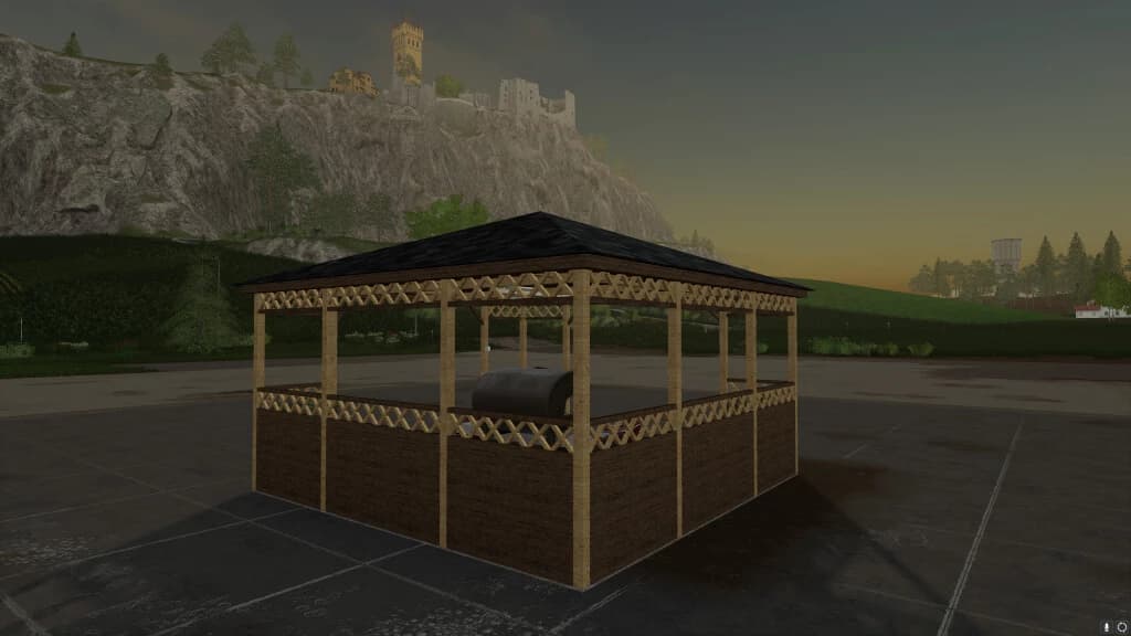WOODEN GARDEN GAZEBO 3