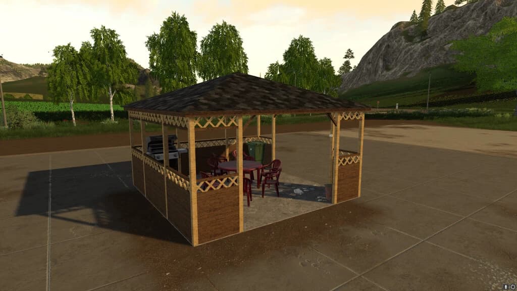 WOODEN GARDEN GAZEBO 2